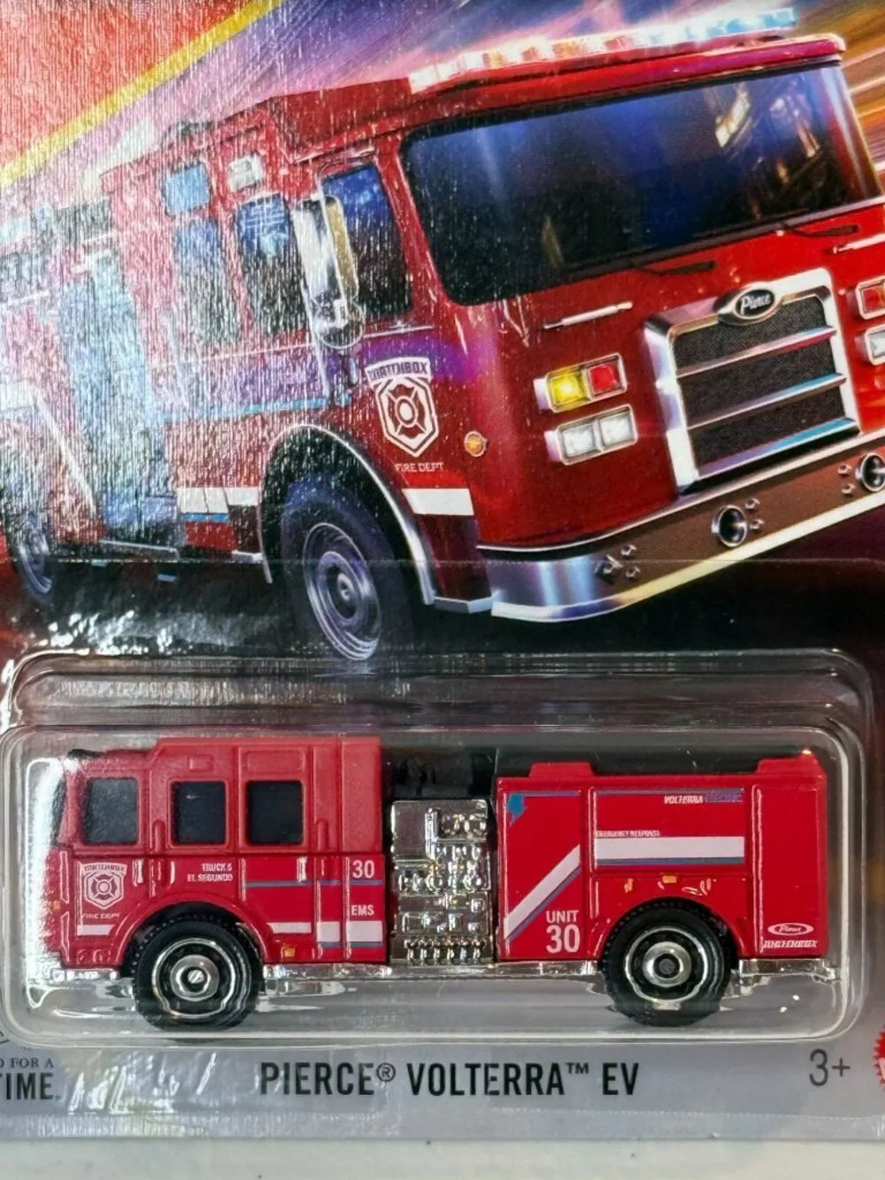 2026 Matchbox Pierce Volterra EV Fire Truck 44/125